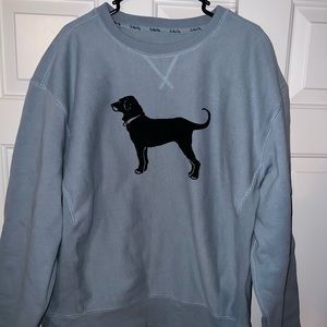 Black Dog Crewneck Heavy Sweatshirt